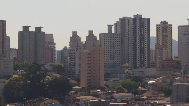 Skyline north part of Sao Paulo, Brazil. Juli 31, 2026.