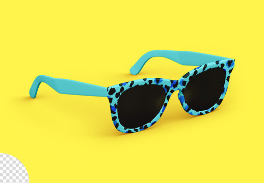 Sunglasses Mockup Isolated
