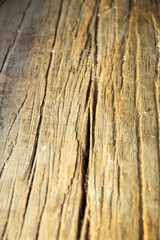 Obraz premium Close view of a wooden surface showing lines and textures