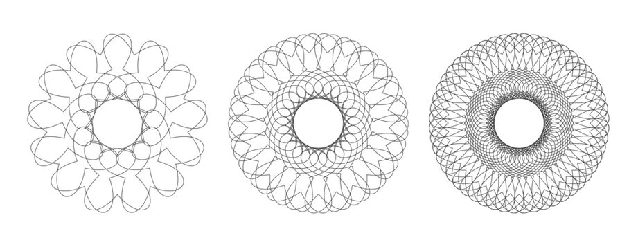 abstract geometric ornament vector 