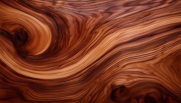 rich walnut wood grain texture with elegant swirls