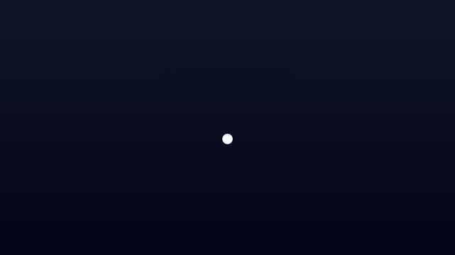 Minimalist Wifi Signal Lost Connection Failure Graphic Animation