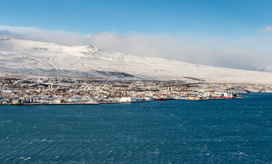 Akureyri in North Iceland © Anna