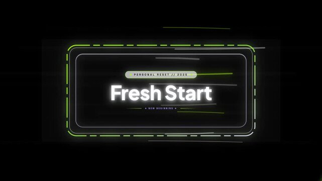 Personal retreat 2025 fresh start with new beginnings message