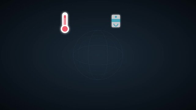 Smart technology interface showing adaptation ready text and icons
