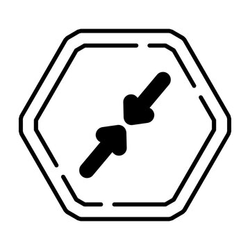 Compress Vector Icon
