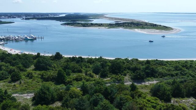 North Carolina Crystal coast living and leisure boating and beaches Radio Island parks and recreation
