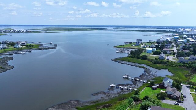 Coastal living Morehead City, NC Crystal Coast waterfront homes and real estate