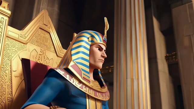 A New King Rises to Rule the Land of Egypt. Biblical Story