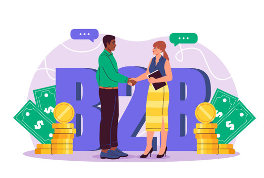 B2B Business Partnership and Corporate Deal