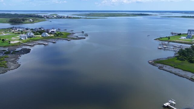Coastal living Morehead City, NC Crystal Coast waterfront homes and real estate