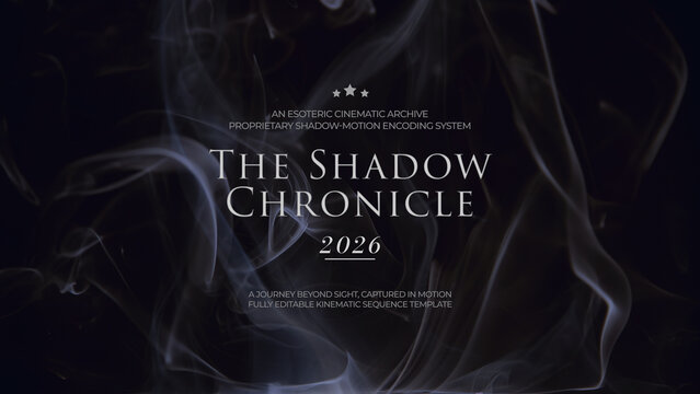 Cinema Title Opener 02. The Shadow Chronicle.