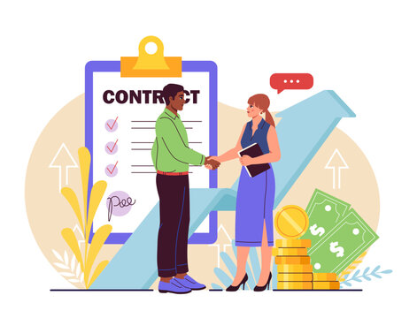 Business Contract and Financial Partnership