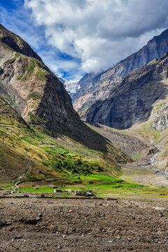 Outdoor Lahaul valley, India