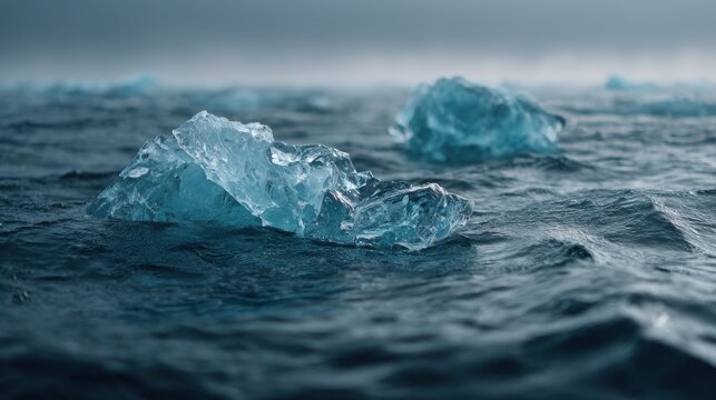 Icebergs in Arctic sea captured in ultrarealistic detail Canon EOS R5 35mm f8 ar 169