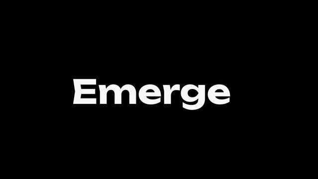 Single Word Zoom Pulse Animation