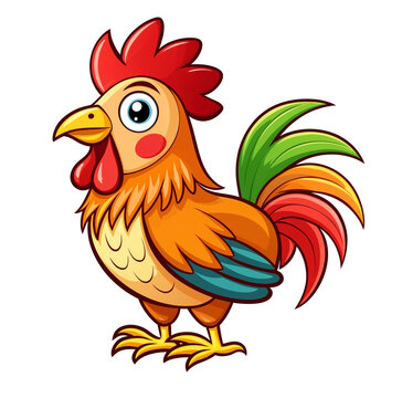 rooster illustration 