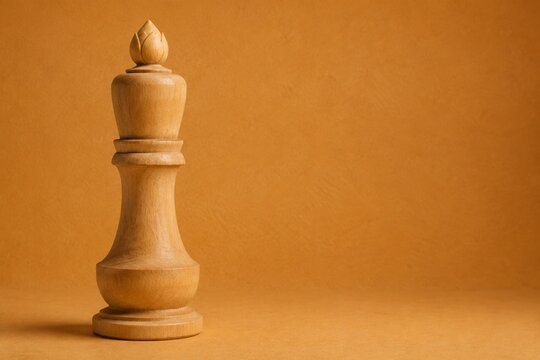 Chaturanga-inspired sandalwood raja chess king with lotus finial