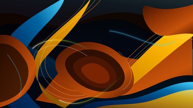 Cosmic Nebula Swirl Abstract Background