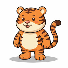 Obraz premium Cute Tiger