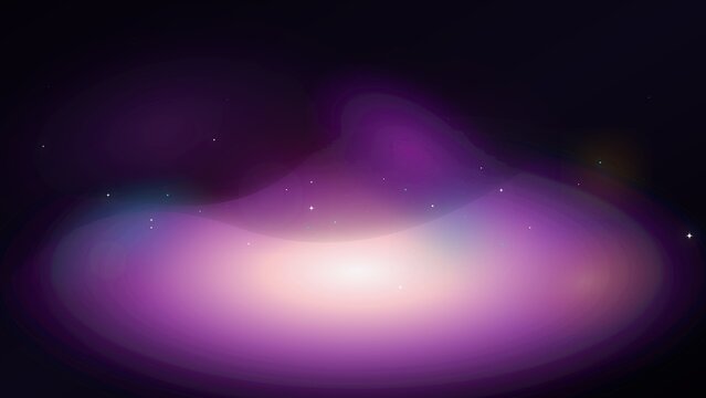 Cosmic Nebula Dust Background with Glowing Stardust