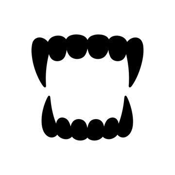 Halloween Vampire Mouth Icon