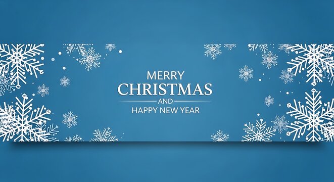 Merry christmas and happy new year pixel art snowflake greeting card design