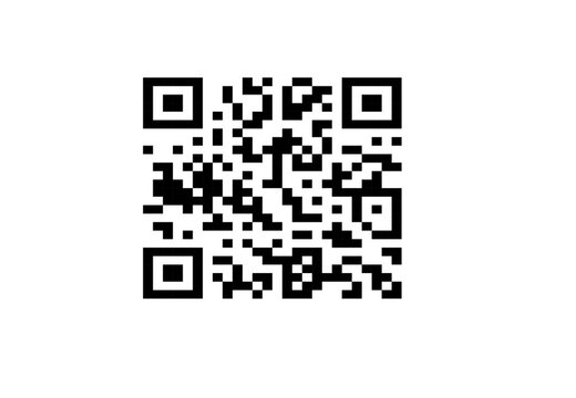 qr code on transparent background