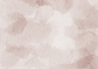 Fototapeta premium Soft mauve pink watercolor texture with cloudy translucent washes and gentle tonal variation. Elegant romantic abstract background for wedding stationery, invitations, branding and creative design.
