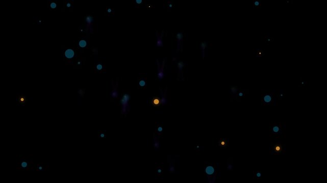 Lipid bilayer cell membrane animation: scientific biological structure of phospholipid molecules in motion