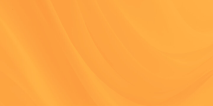 Abstract Orange Wave Background with Golden Light, Dynamic Curves and Gradient Texture for Modern Wallpaper, Banner and Graphic Design