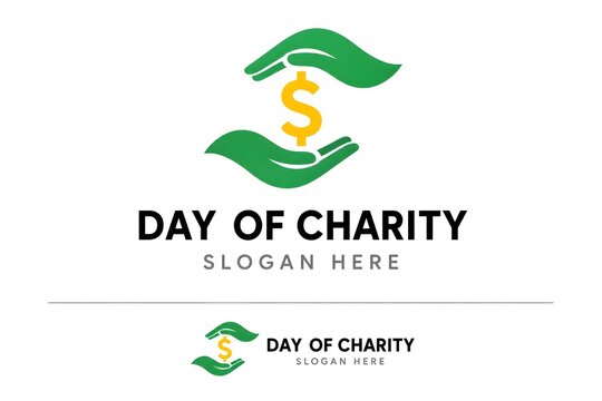 Care Money logo vector template. Creative Care Money logo design concepts. Perfect for events International day of charity.