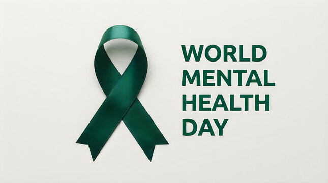 Raising awareness for world mental health day promoting wellbeing reducing stigma and supporting those in need globally