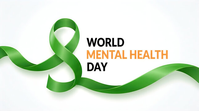 Raising awareness for world mental health day promoting wellbeing reducing stigma and supporting those in need globally