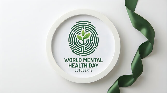 Raising awareness for world mental health day prioritizing wellbeing and breaking down stigma for a healthier future globally