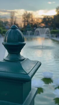 fountain in the park