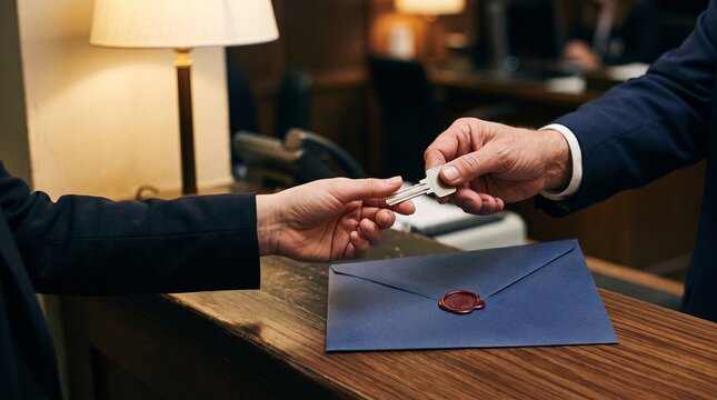 Two custodians transfer a cryptographic key by hand