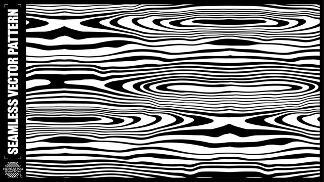Seamless vector wood pattern repeating wood grain swatch