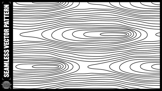 Seamless vector wood pattern repeating wood grain swatch