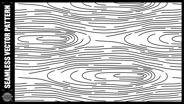 Seamless vector wood pattern repeating wood grain swatch