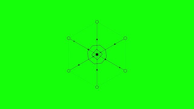 Network Threat Defense and Cybersecurity Monitoring System Animation