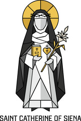 Obraz premium Faith, hope, and love in the heart of the Catholic Church. ✝️🙏