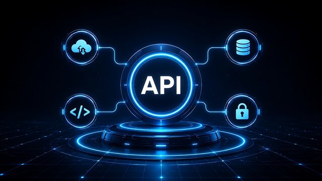 Digital API Application Programming Interface Software Integration Network