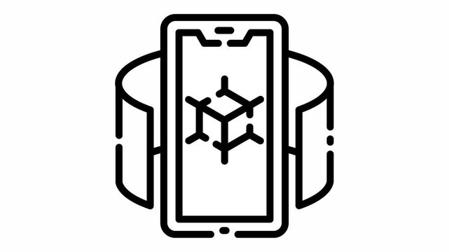 Metaverse Augmented Reality High Technology Animation Video
