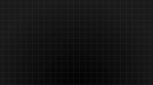 Dark grey grid seamless loop landscape background