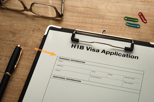 H1B Visa Application Dummy Document Setup &mdash; Essential Visual for Immigration and Employment Law Articles