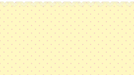 Pastel polka dot elegance desktop wallpaper © Rawpixel.com