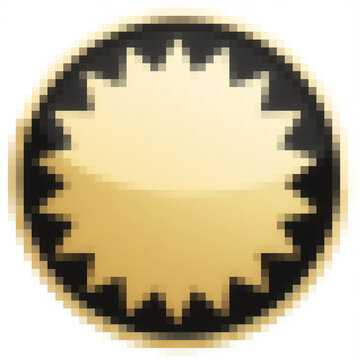 gold star button