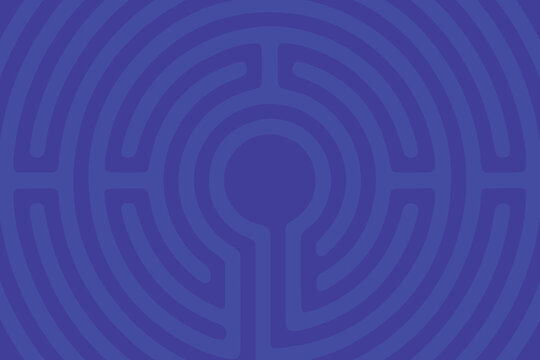 purple abstract circular maze background