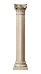 Obraz premium PNG Elegant ancient Greek column
